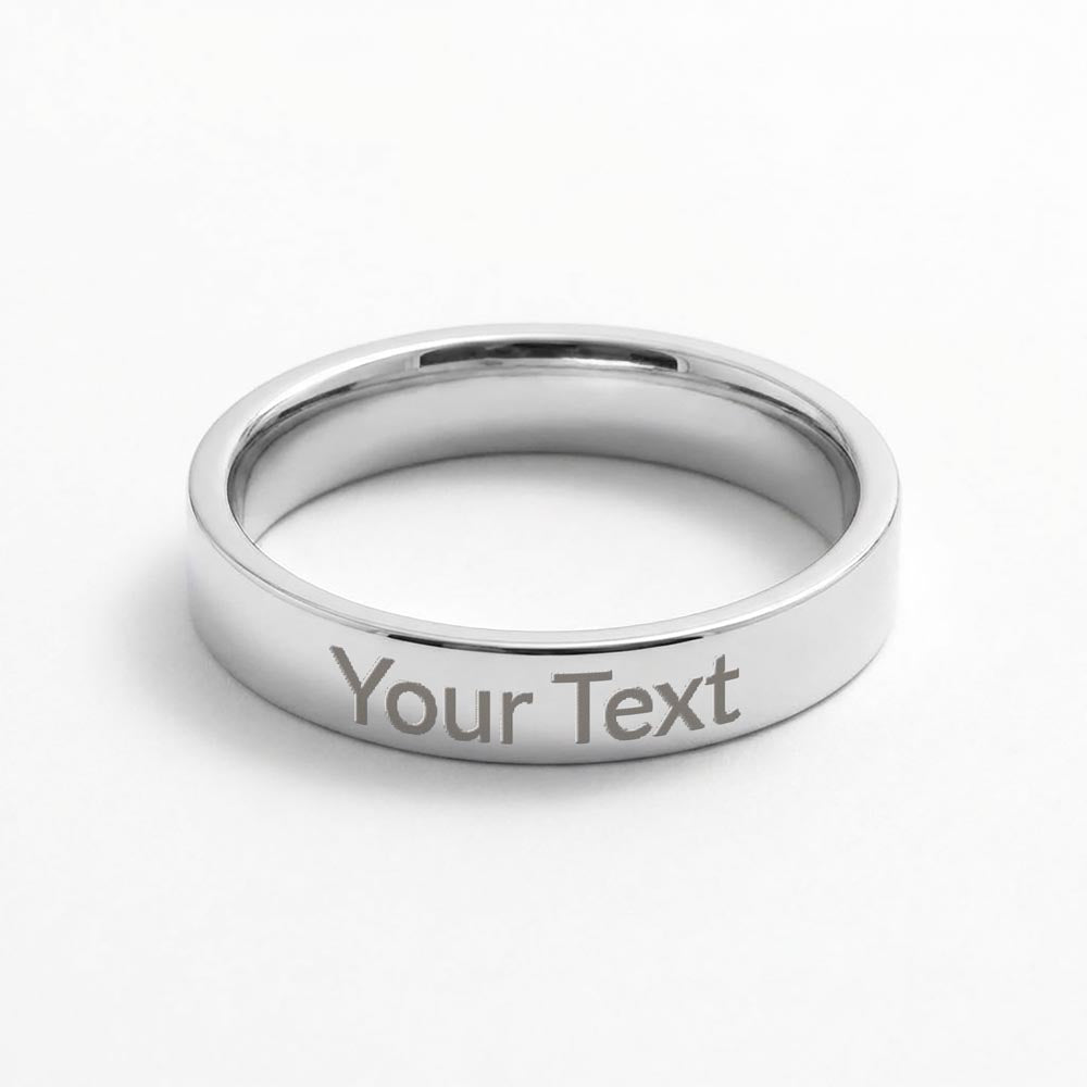 Forever Yours — Personalized Engraved Ring for the Woman You Love