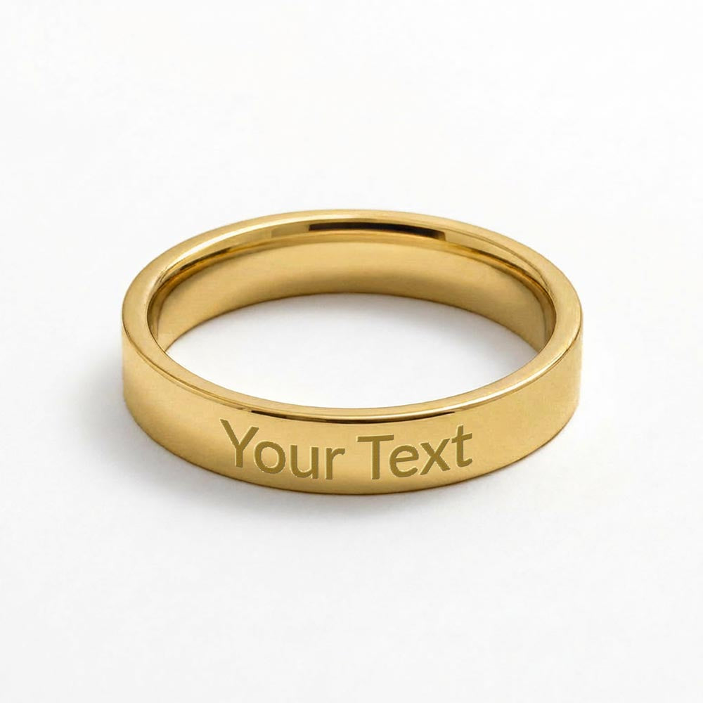 Forever Yours — Personalized Engraved Ring for the Woman You Love