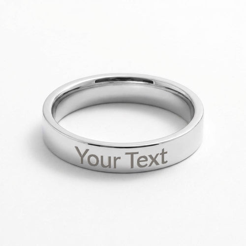 Forever Yours — Personalized Engraved Ring for the Woman You Love