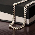 Bold & Timeless — Cuban Link Chain Necklace for Him