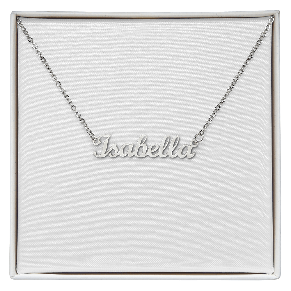 Your Name, My Heart — Custom Name Necklace Gift for Her