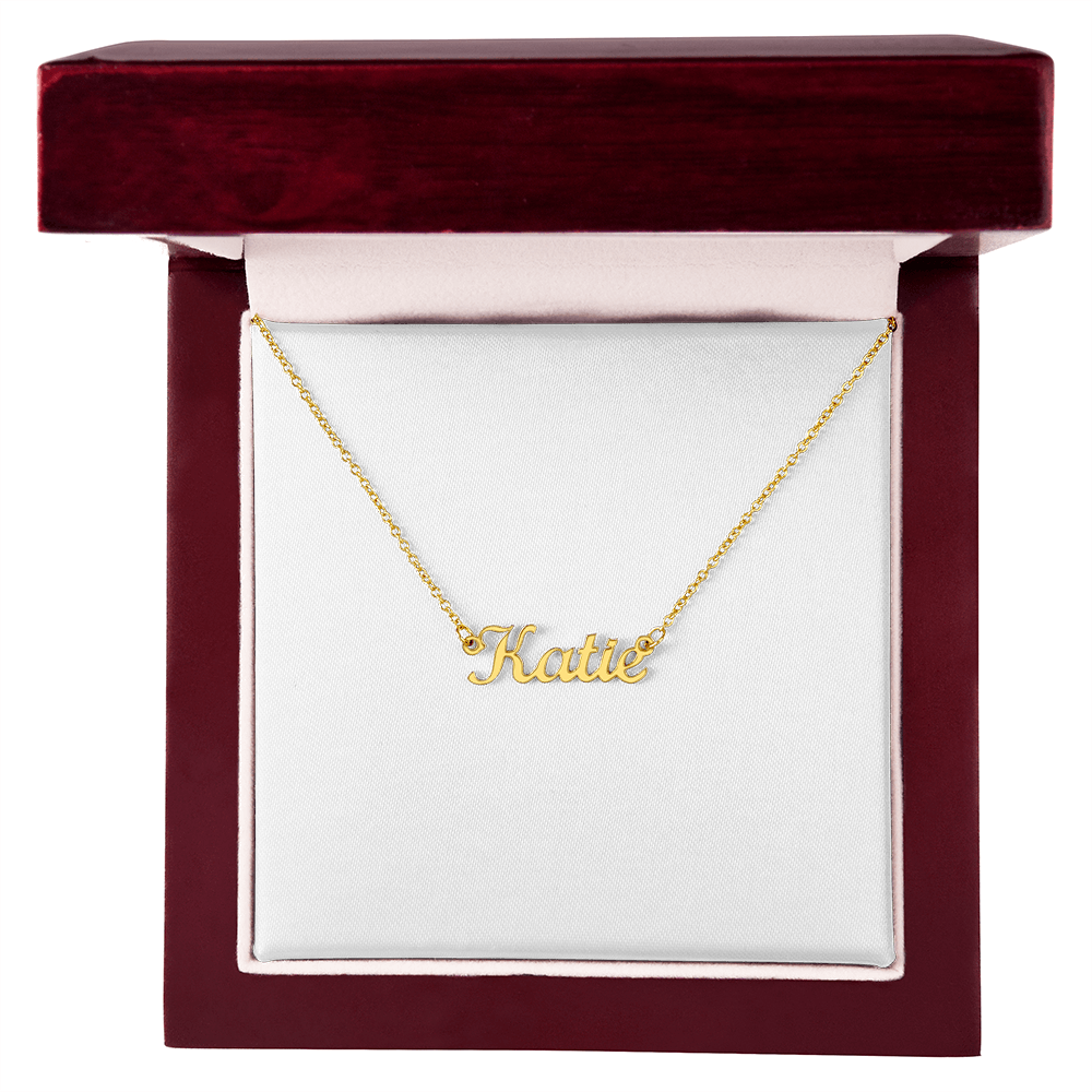 Your Name, My Heart — Custom Name Necklace Gift for Her