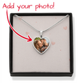 Your Photo, My Heart — Custom Picture Necklace Gift for Her
